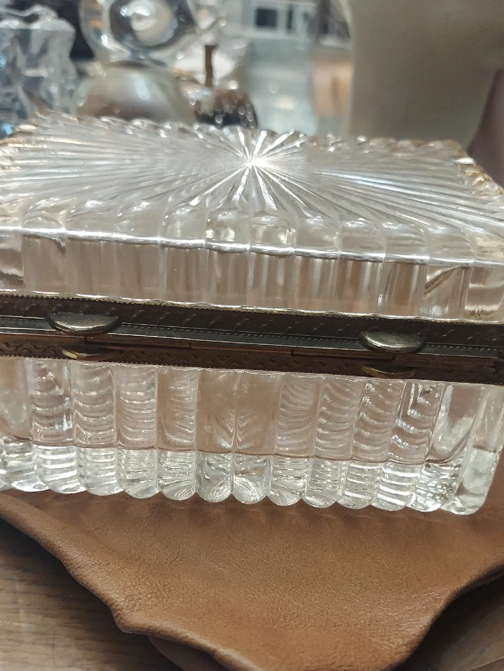 Crystal Ormolu-mount Box - Picture 5 of 6